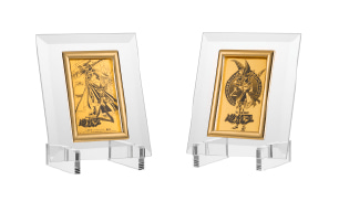 『遊☆戯☆王』闇遊戯＆遊戯純金カード